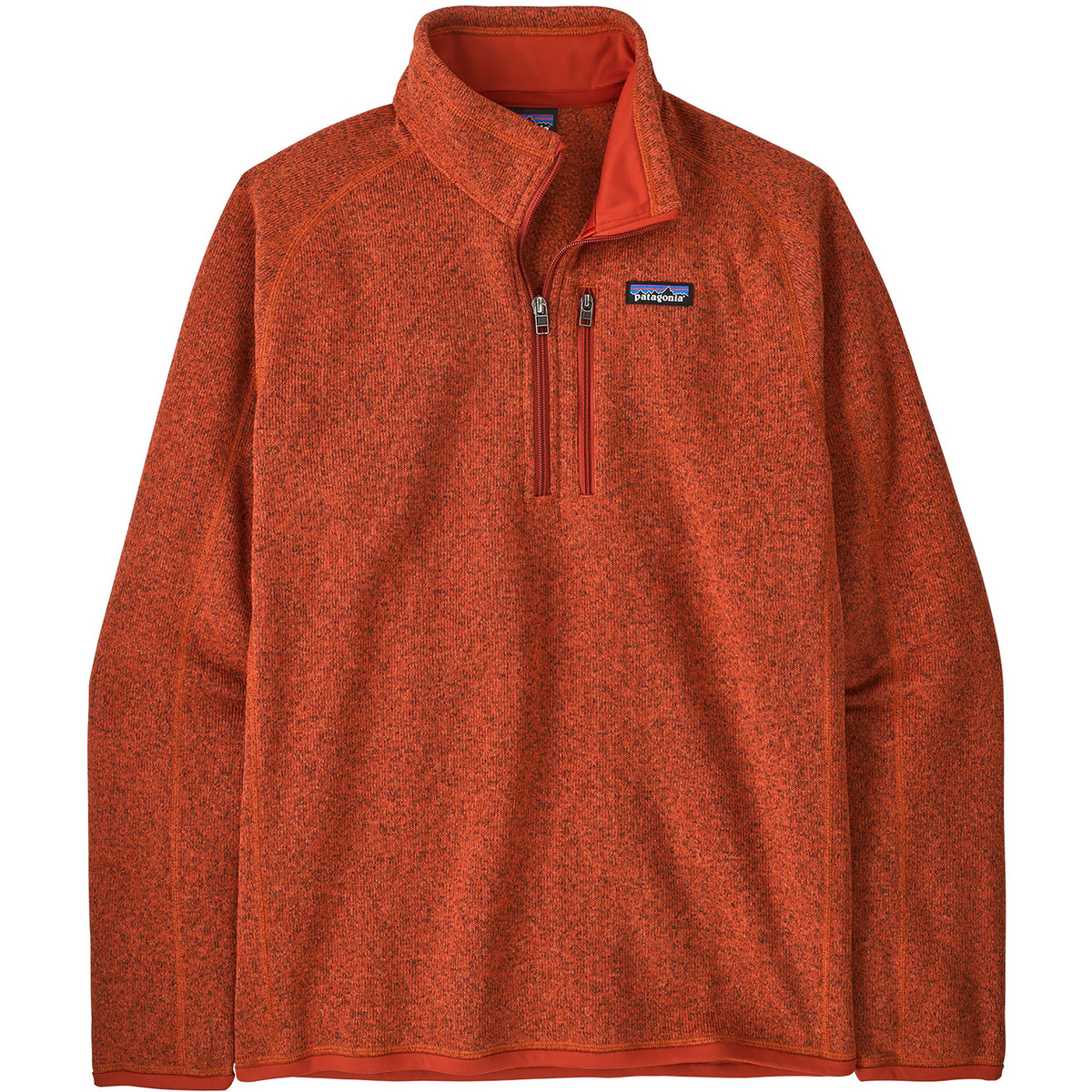 Patagonia Herren Better Sweater 1/4 Zip Longsleeve (Größe XL, rot)