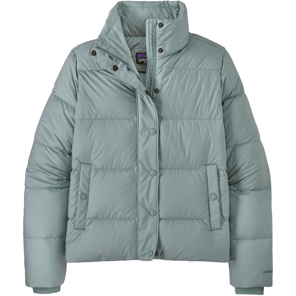 Patagonia Damen Silent Daunen Jacke (Größe L, blau)
