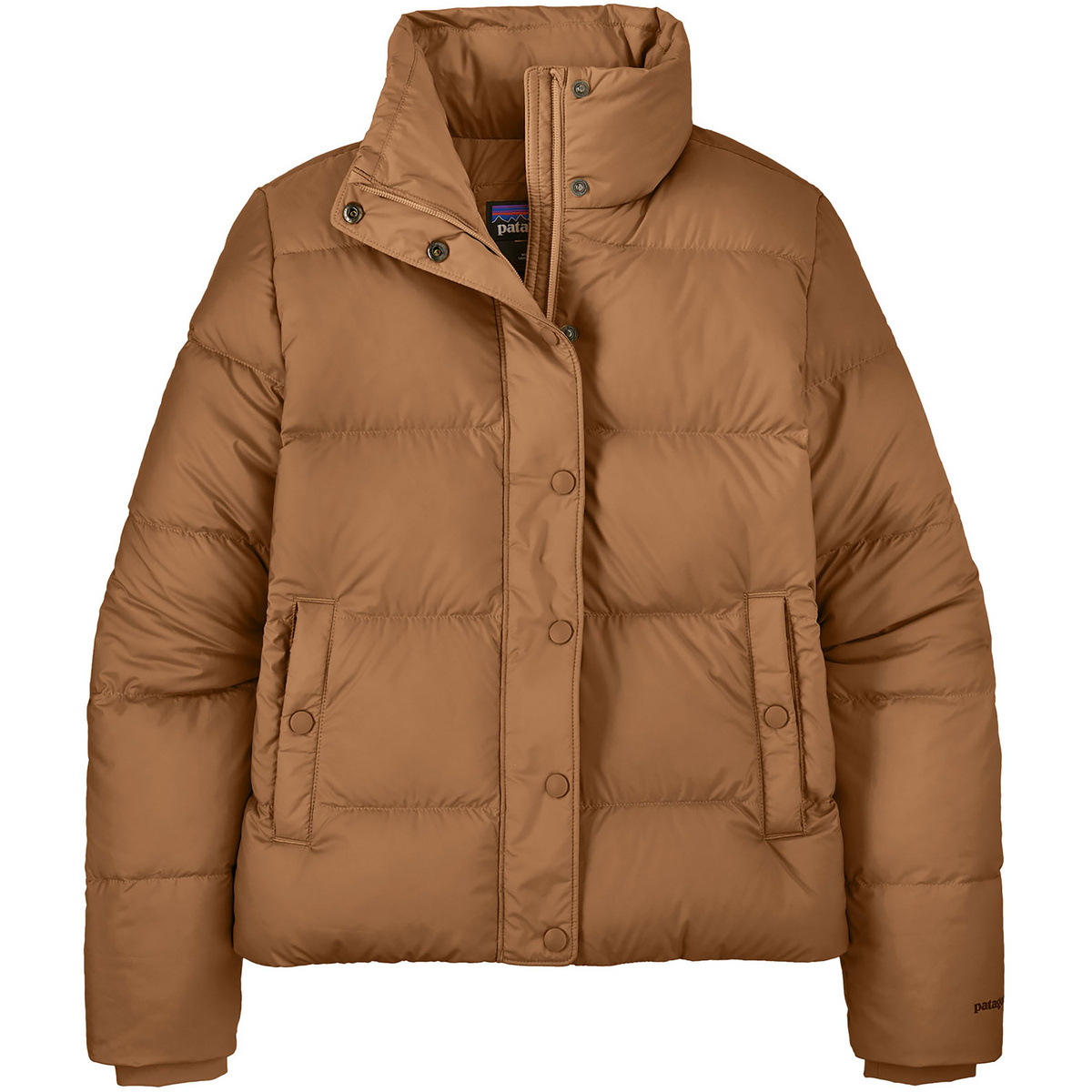 Patagonia Femme Veste Silent Daunen (taille M, Brun)