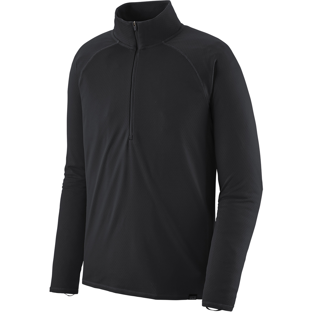Patagonia Uomo Maglia con zip Capilene Midweight (Taglia M, Nero)