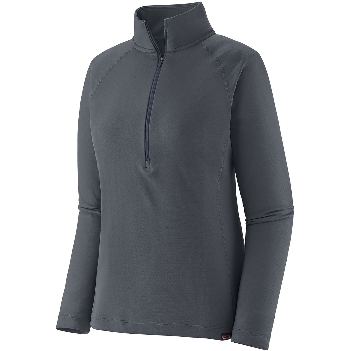 Patagonia Damen Capilene Midweight Zip Longsleeve (Größe L, blau)