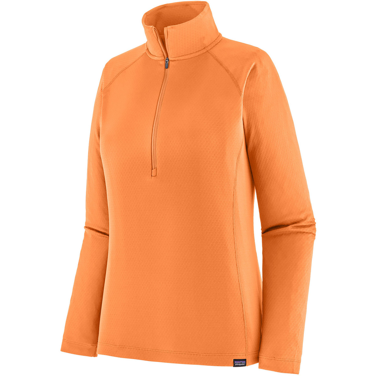 Patagonia Donna Maglia con zip Capilene Midweight (Taglia L, Arancione)