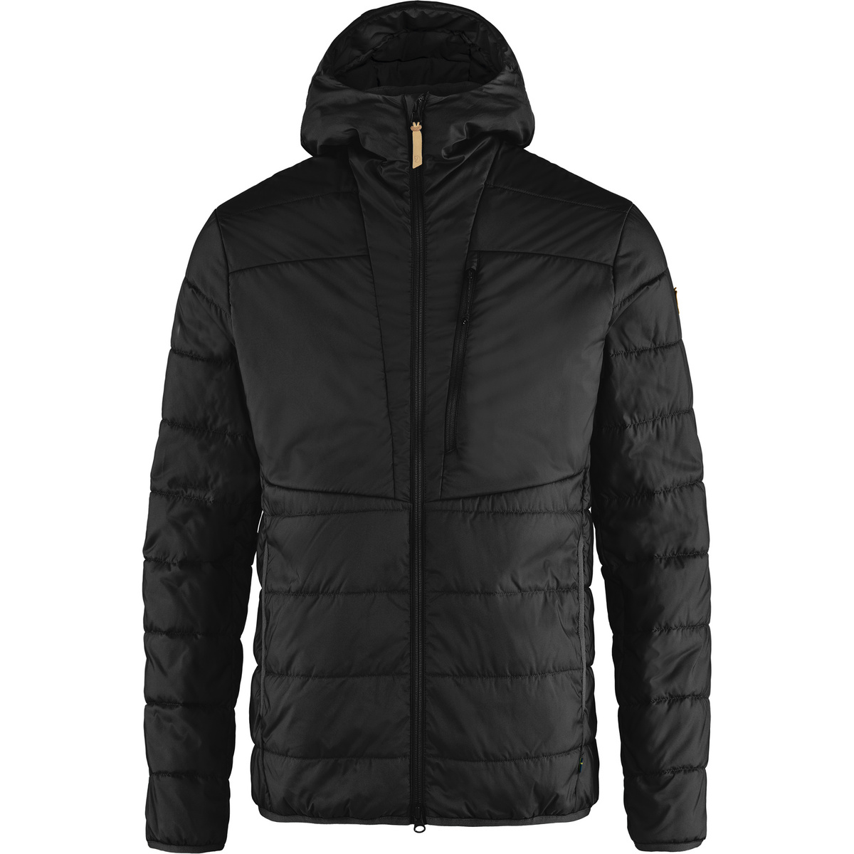 Fjällräven Herren Keb Padded Hoodie Jacke (Größe S, schwarz)
