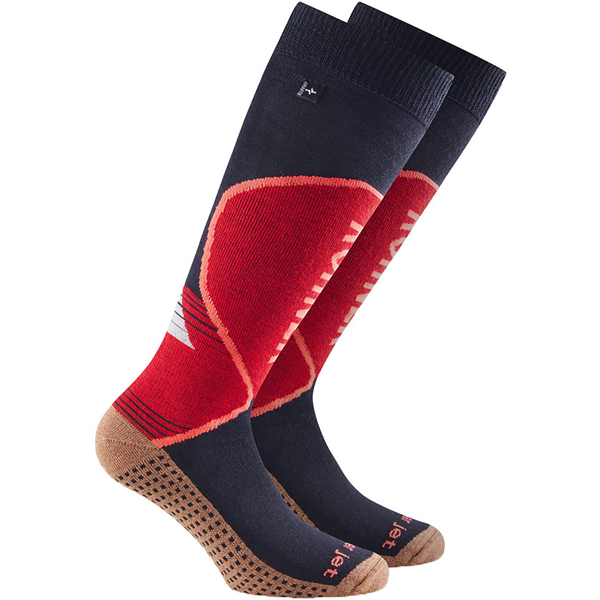 Rohner Copper Jet Socken (Größe 42 , rot)