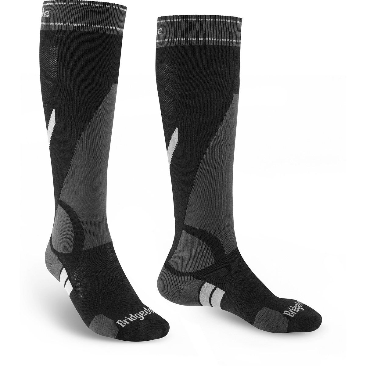 Bridgedale Uomo Calze da sci LW (Taglia 36 , Nero)