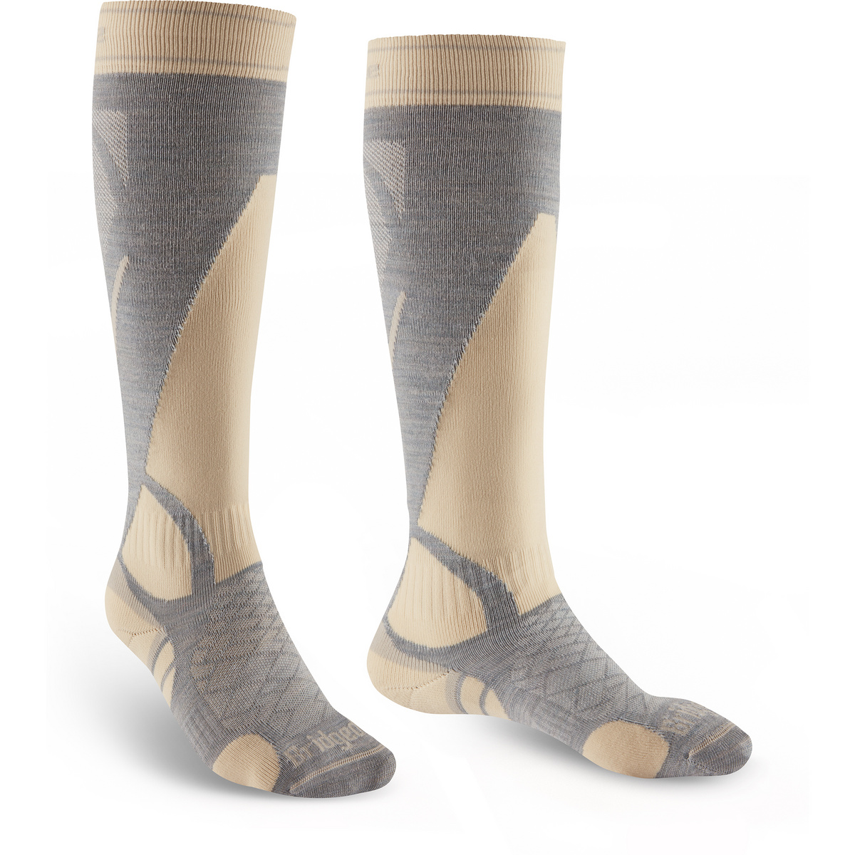 Bridgedale Damen LW Skisocken (Größe 38 , beige)