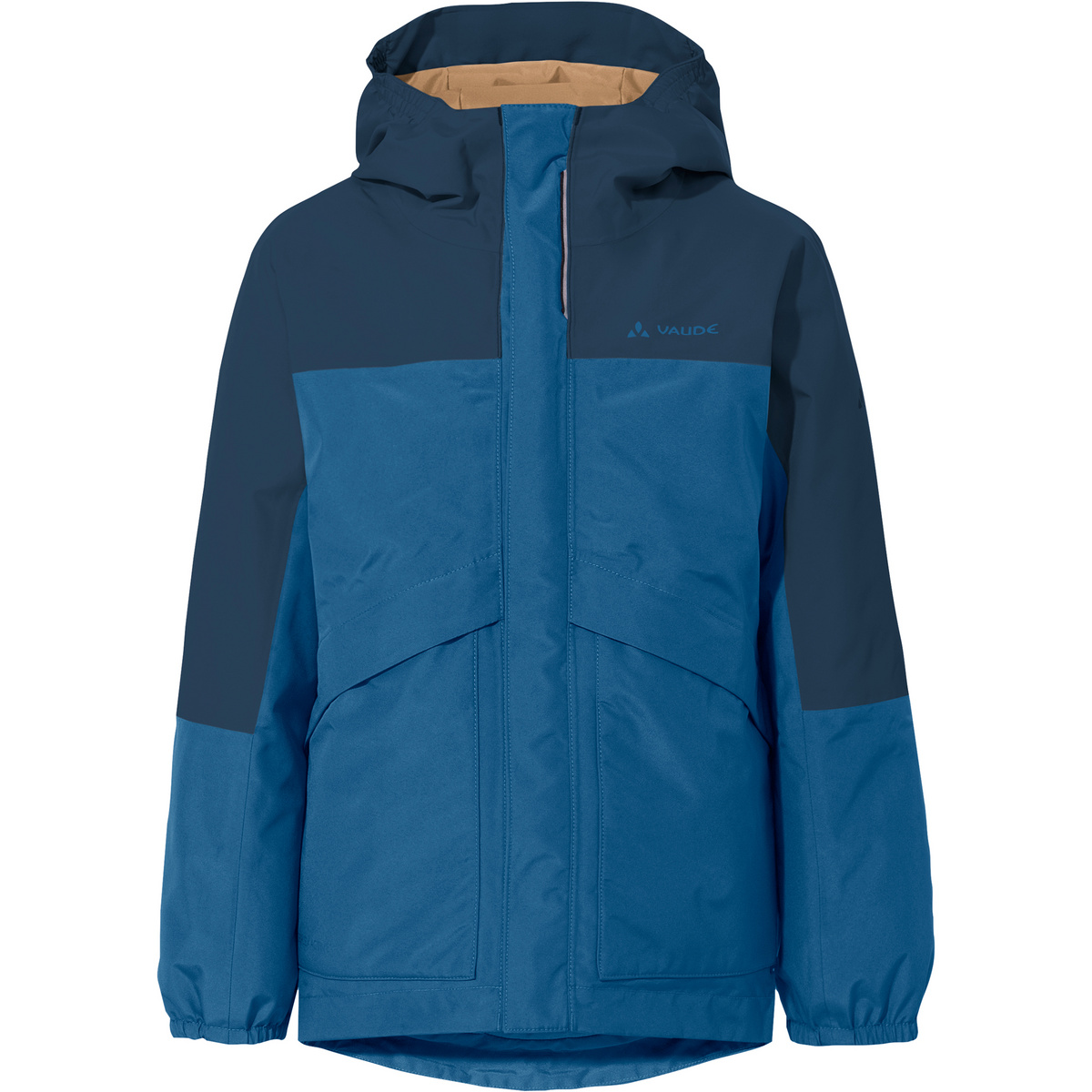 Vaude Kinder Escape Padded Jacke (Größe 98, blau)
