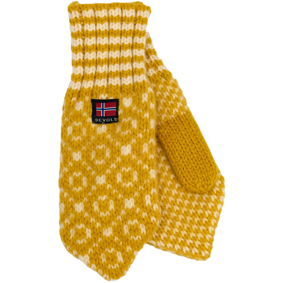 Devold Guanti Svalbard (Taglia L, Giallo)