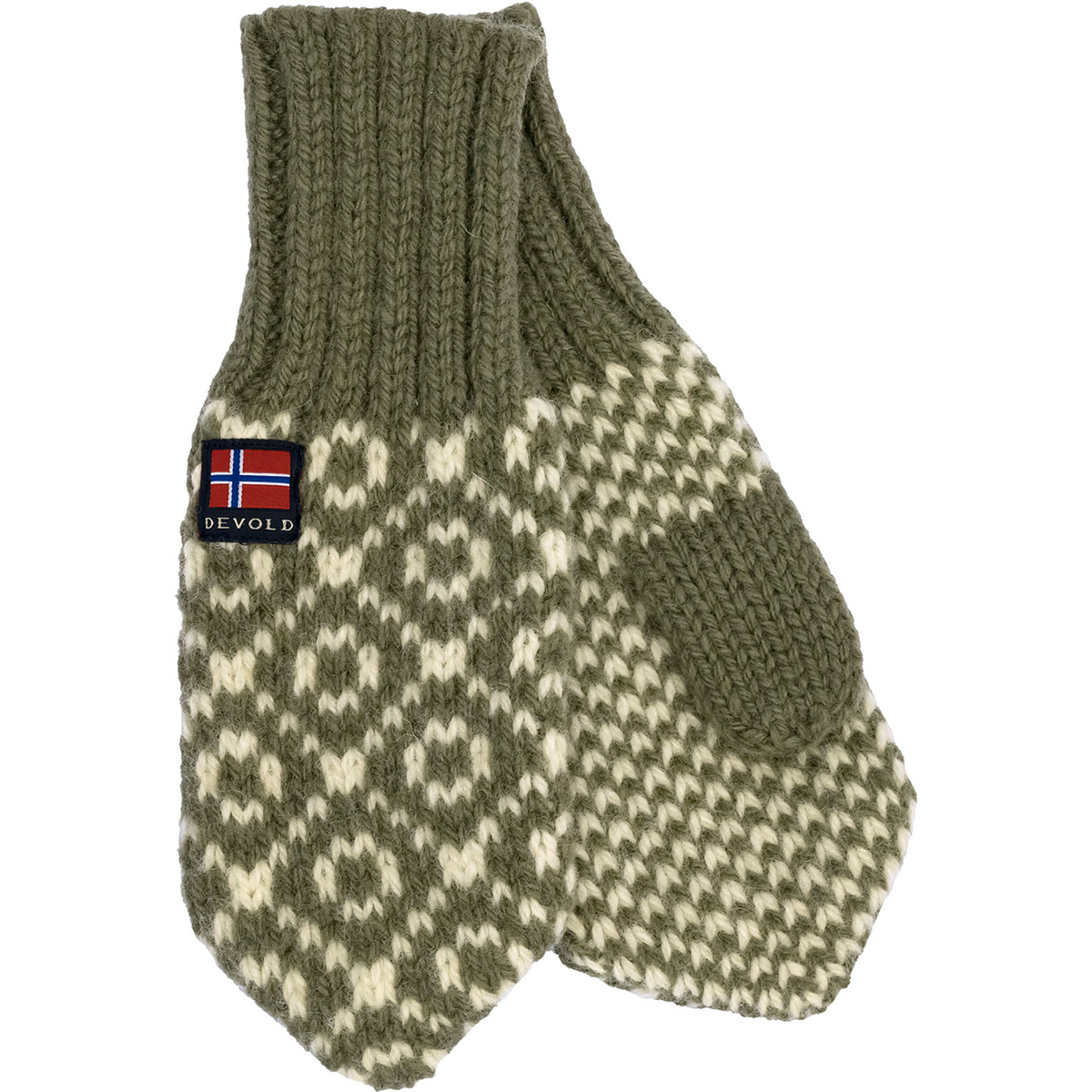Devold Svalbard Handschuhe (Größe L, oliv)