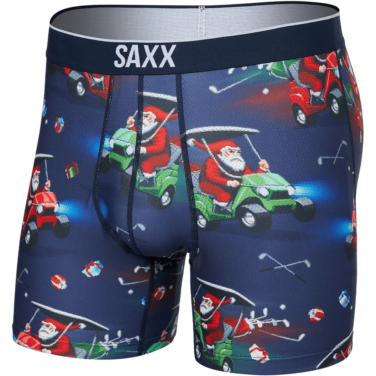 Saxx Underwear Uomo Boxer Volt (Taglia L, Blu)