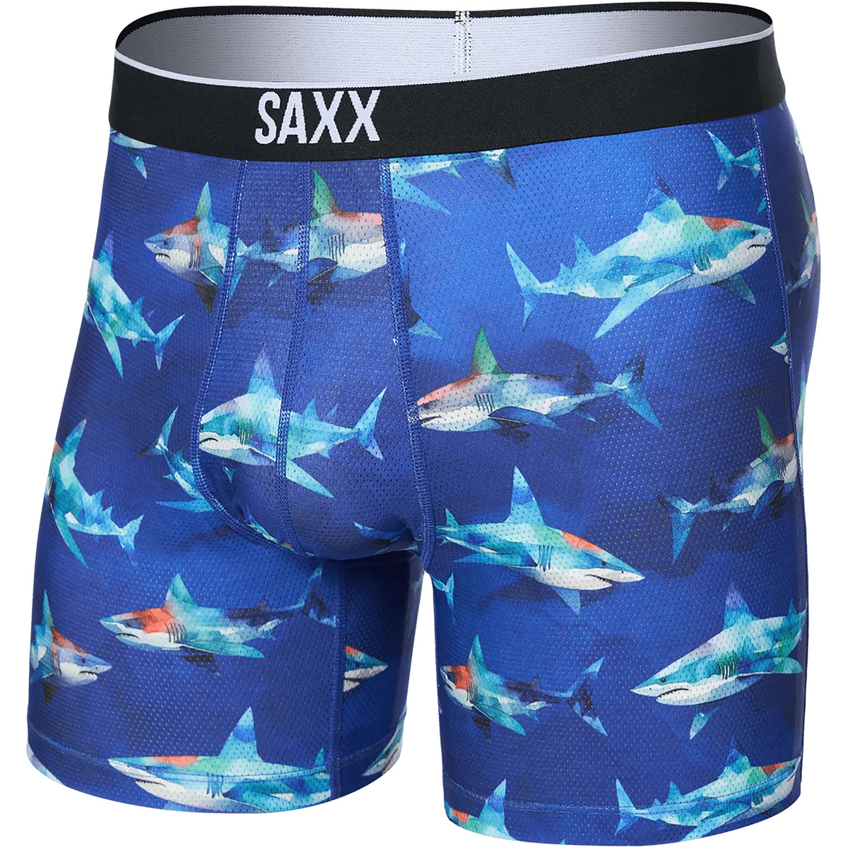 Saxx Underwear Uomo Boxer Volt (Taglia XXL, Blu)