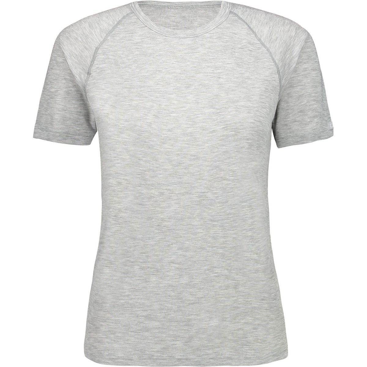CMP Donna Maglia a manica corta Sweat (Taglia XXL, Grigio)