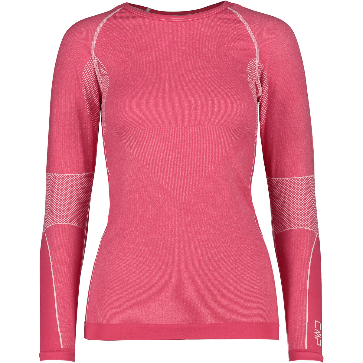 CMP Donna Maglia a manica lunga Seamless Sweat (Taglia L , Magenta)