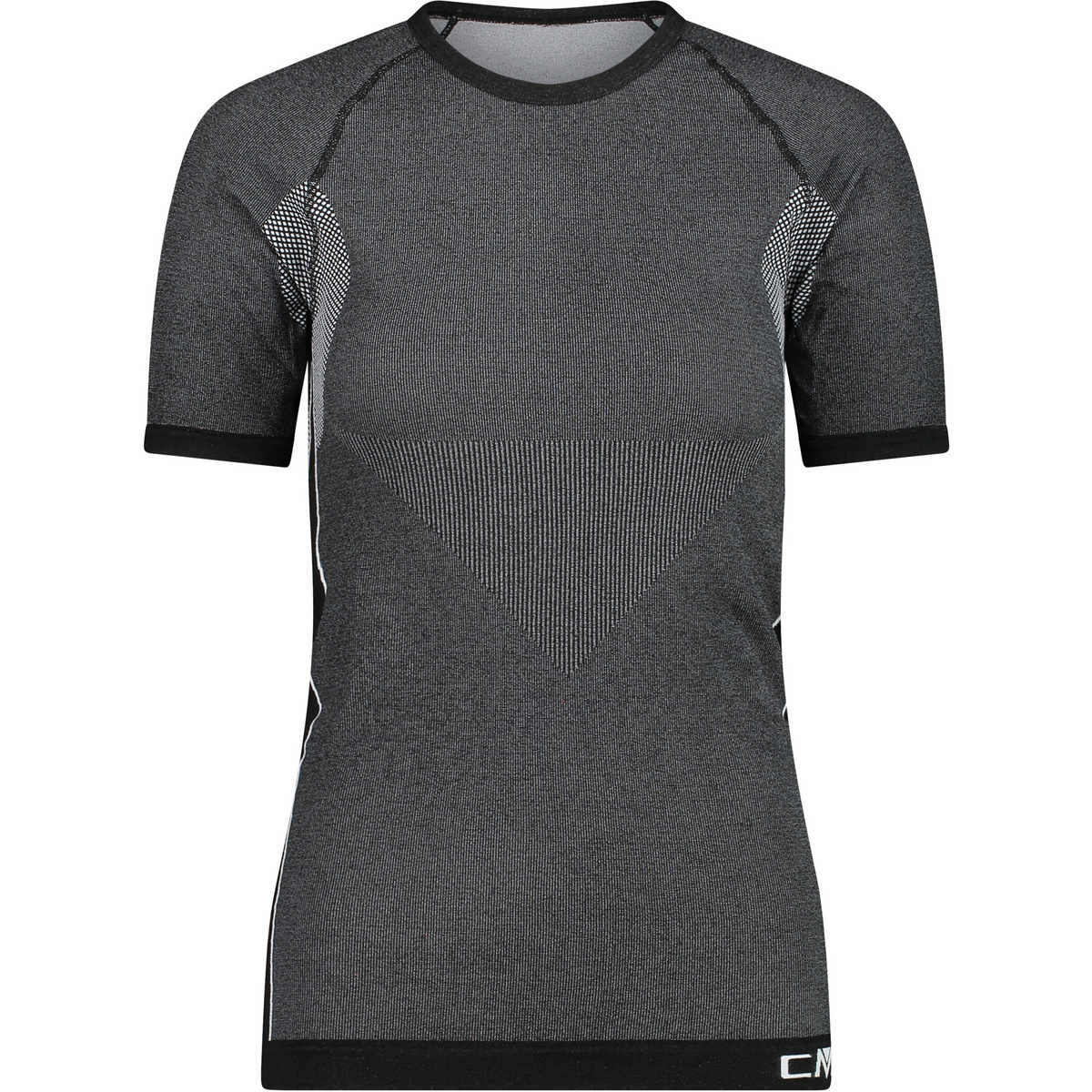 CMP Femme T-shirt Seamless Sweat (taille L , Noir)