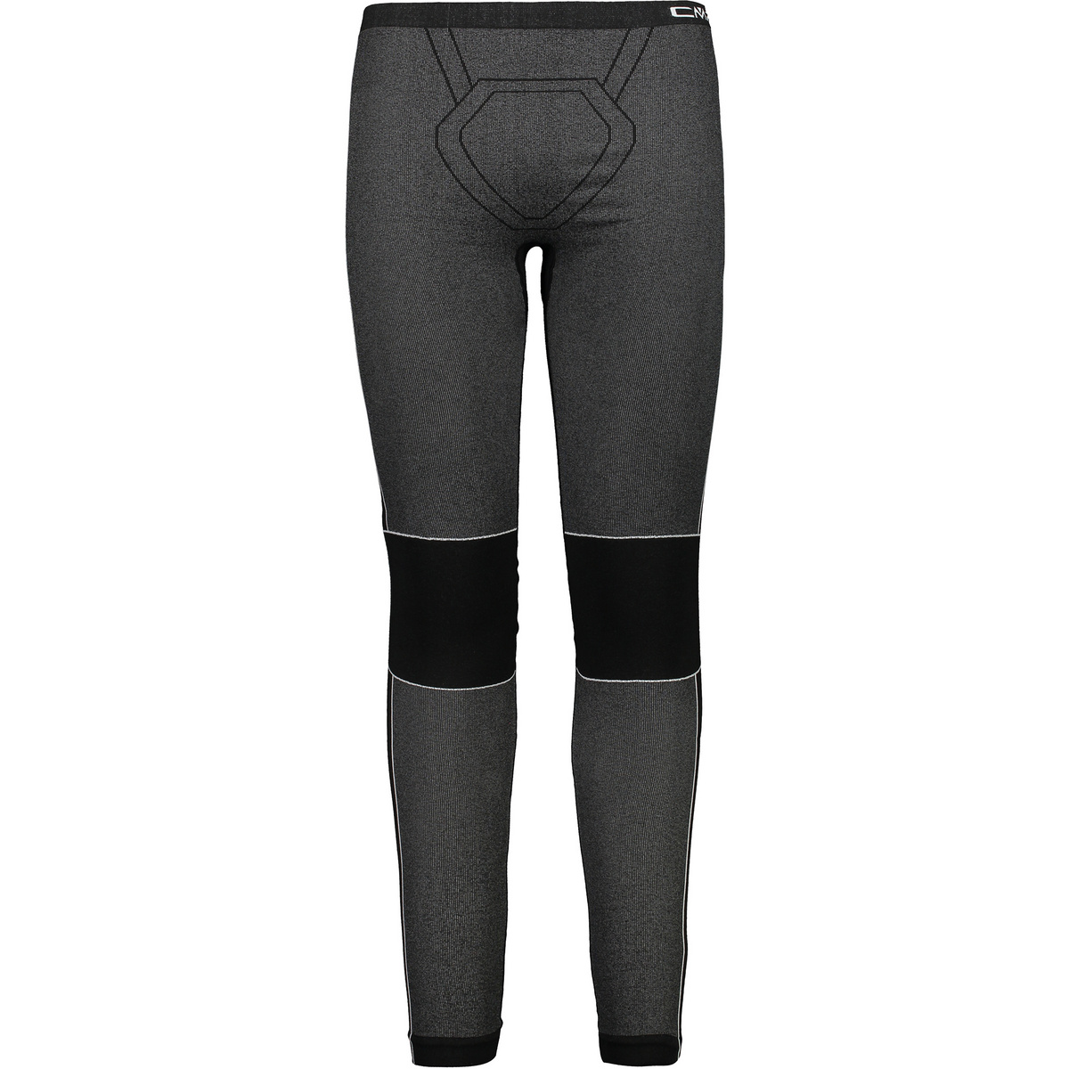 CMP Homme Pantalon Seamless Long (taille L , Noir)