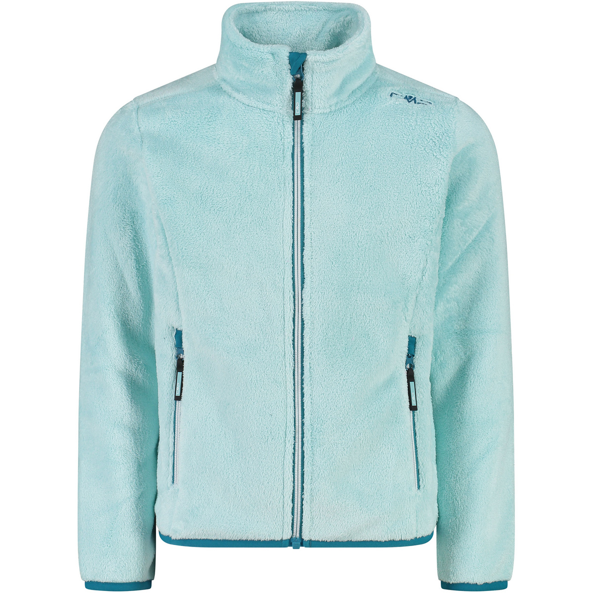 CMP Kinder Girls Highloft Jacke (Größe 110, tuerkis)
