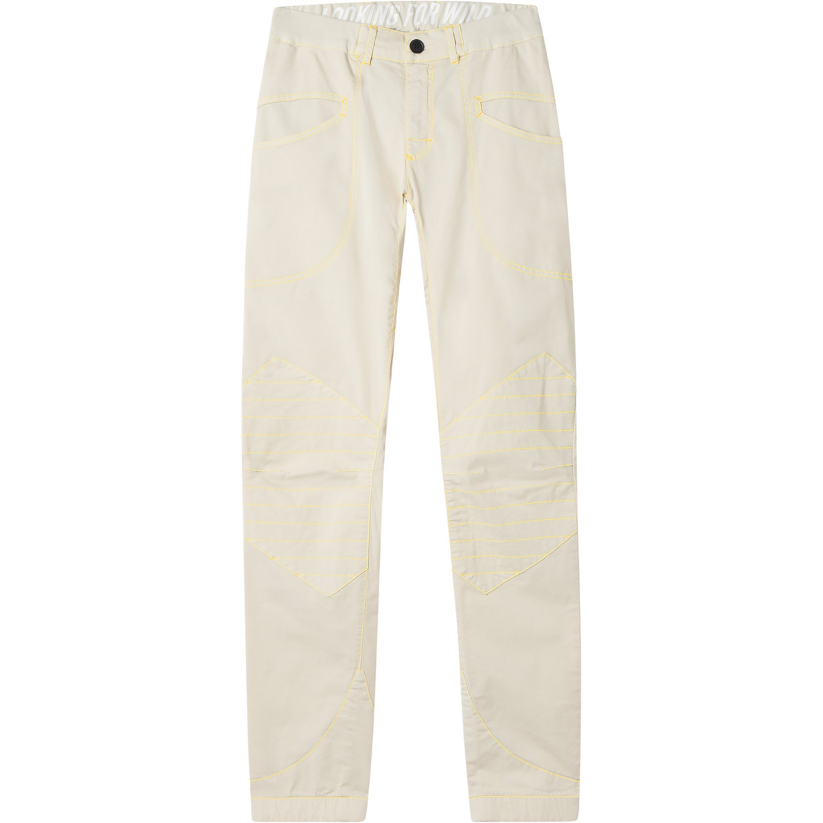 Looking for Wild Uomo Pantaloni Fritz Roy (Taglia L, Bianco)
