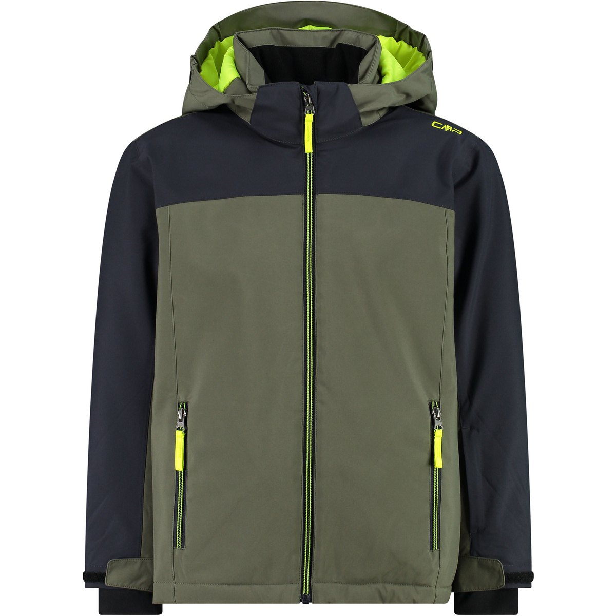 CMP Kinder Snaps Jacke (Größe 140, oliv)