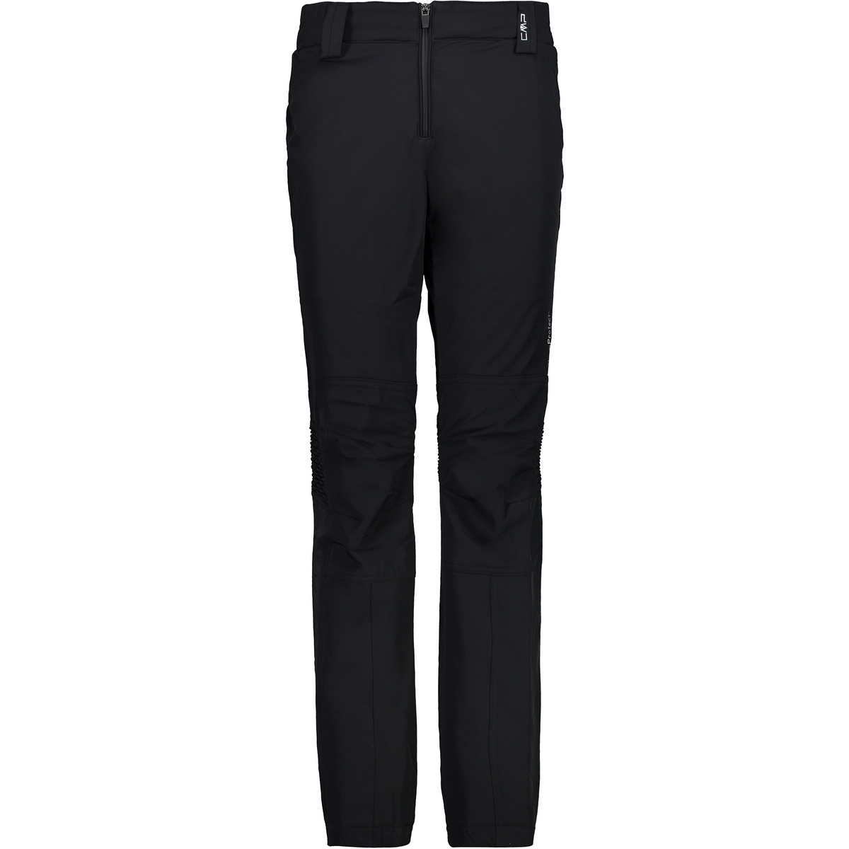CMP Donna Pantaloni da sci Stretch Flat (Taglia L, Nero)