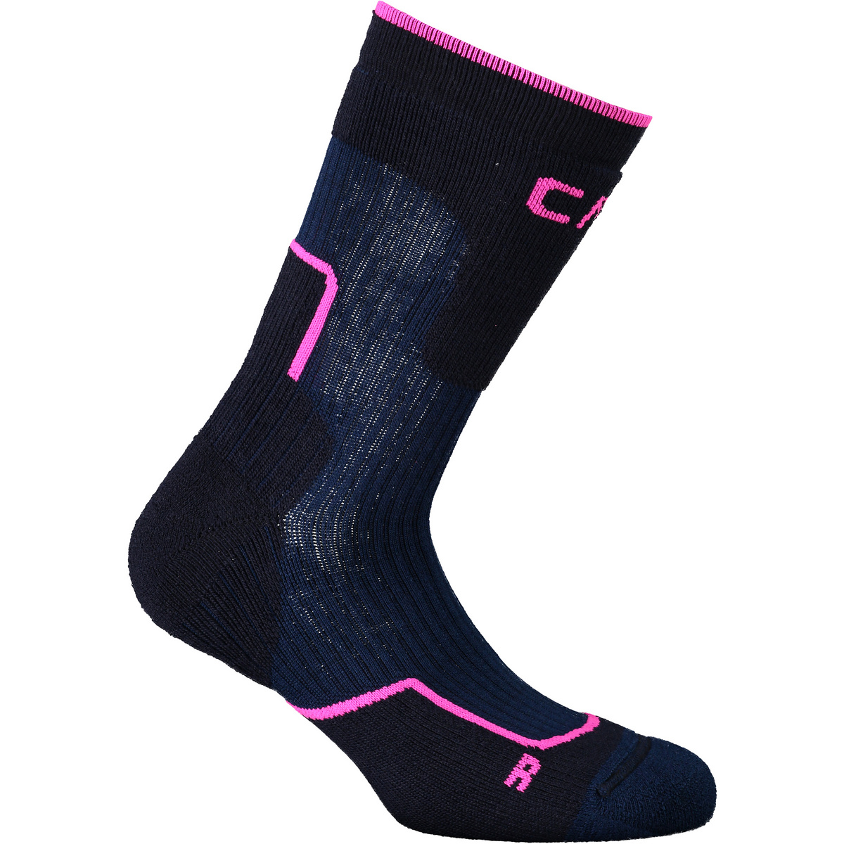 CMP Enfants Chaussettes Wool Trekking (taille 25 , Bleu)