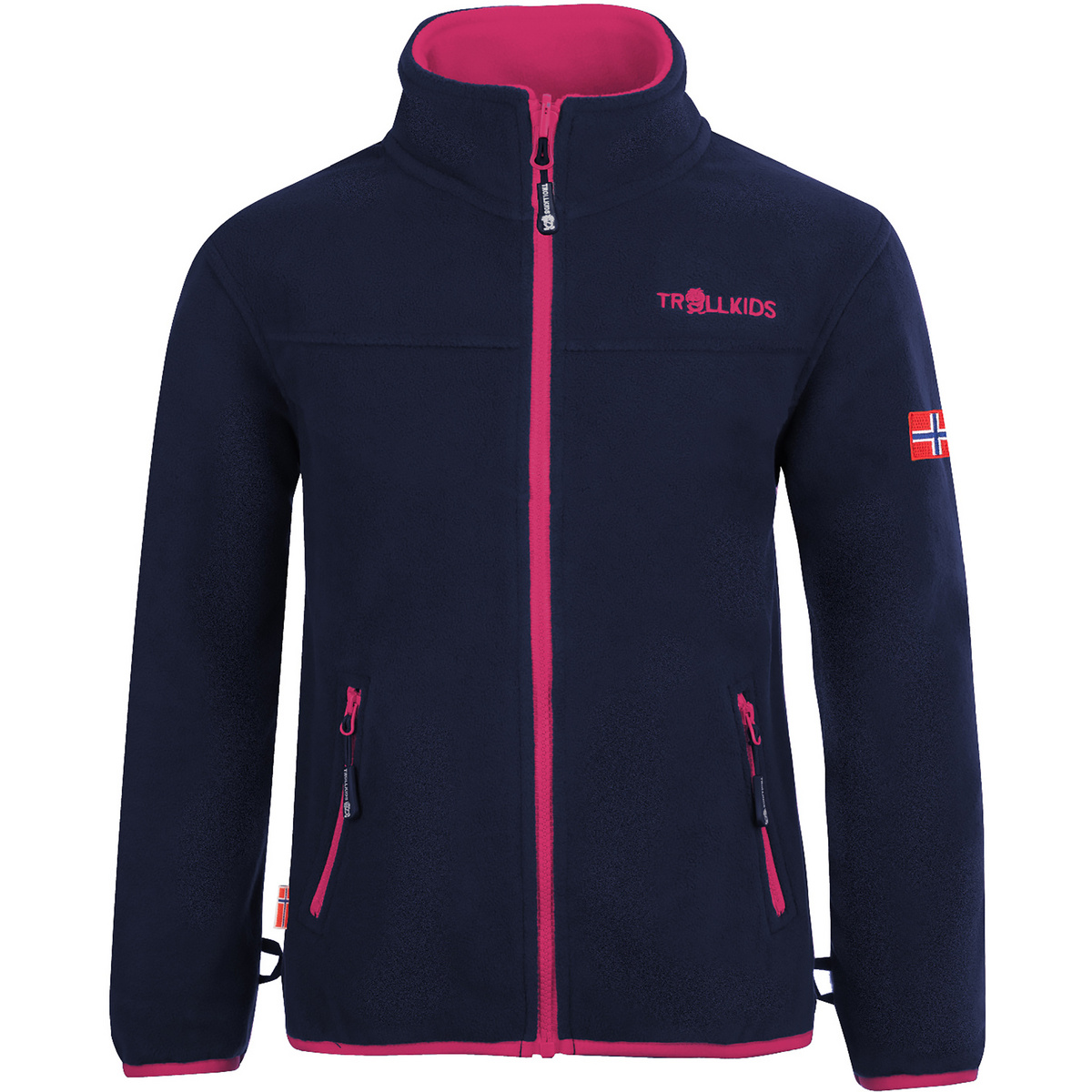 Trollkids Veste Girls Oppdal XT (taille 116, Bleu)