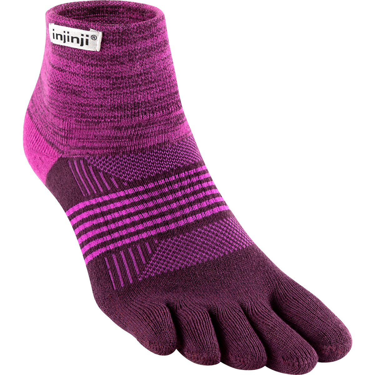 Injinji Donna Calze Midweight (Taglia 35 , Viola)