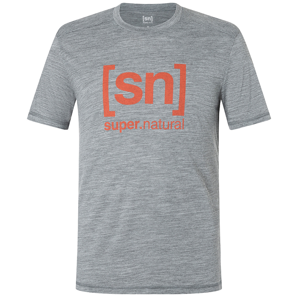 Super.Natural Herren Logo T-Shirt (Größe L, grau)