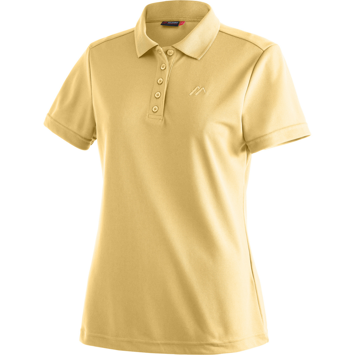 Maier Sports Donna Maglietta Ulrike (Taglia XXL, Giallo)