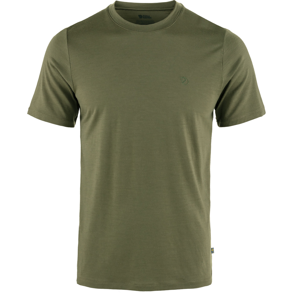 Fjällräven Herren Abisko Wool T-Shirt (Größe S, gruen)