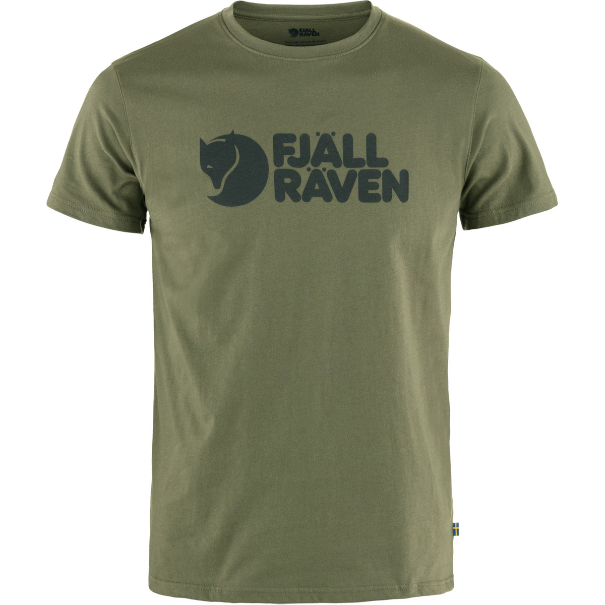 Fjällräven Herren Logo T-Shirt (Größe XXL, oliv)
