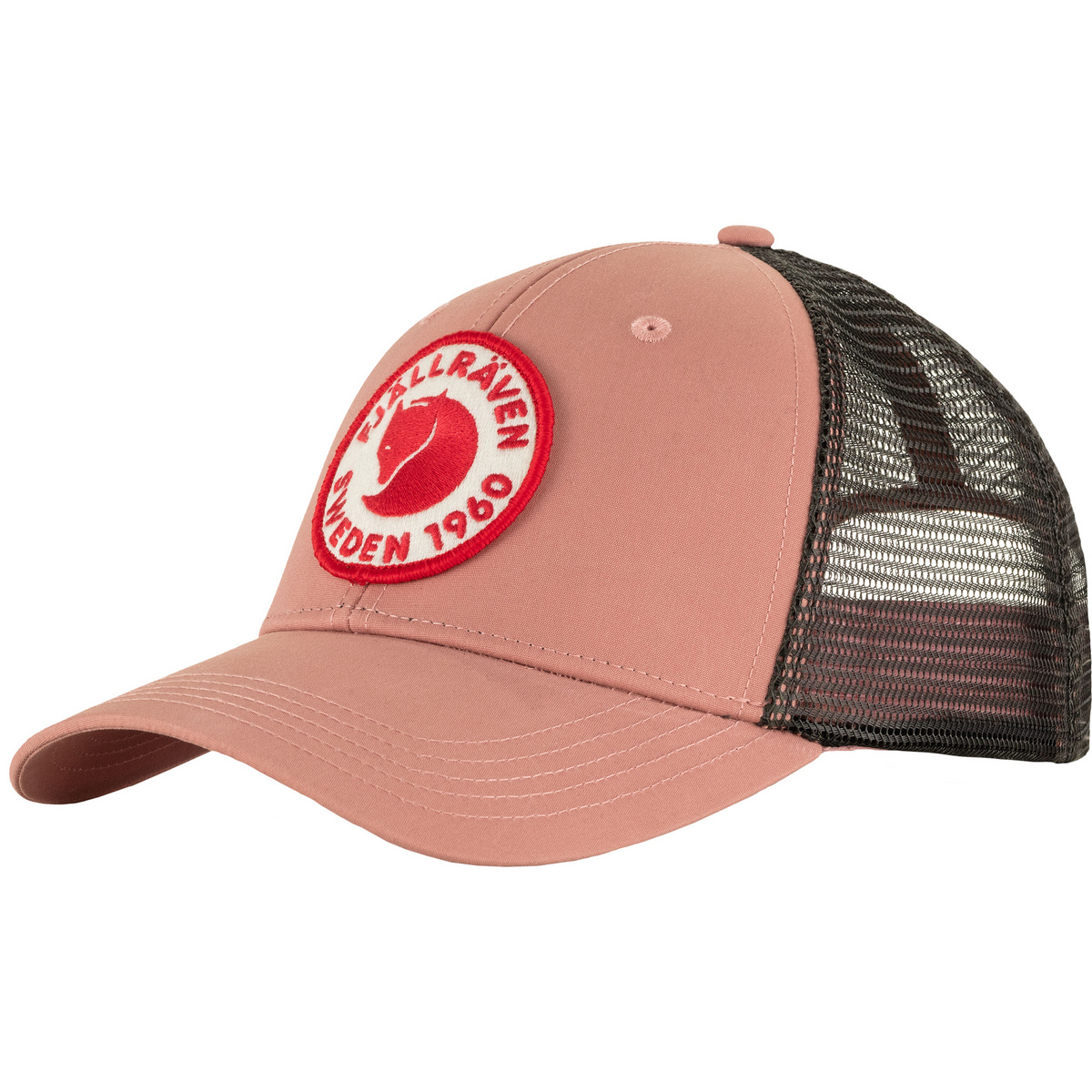 Fjällräven 1960 Logo Långtradarkeps Cap (Größe L , rosa)