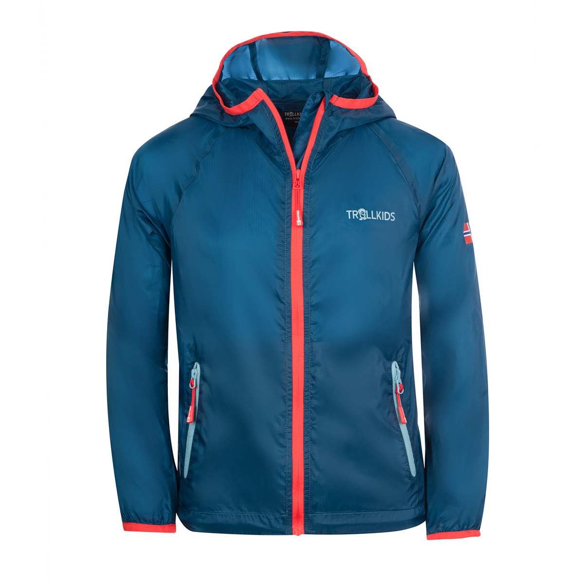 Trollkids Enfants Veste Fjell Running (taille 98, Turquoise)