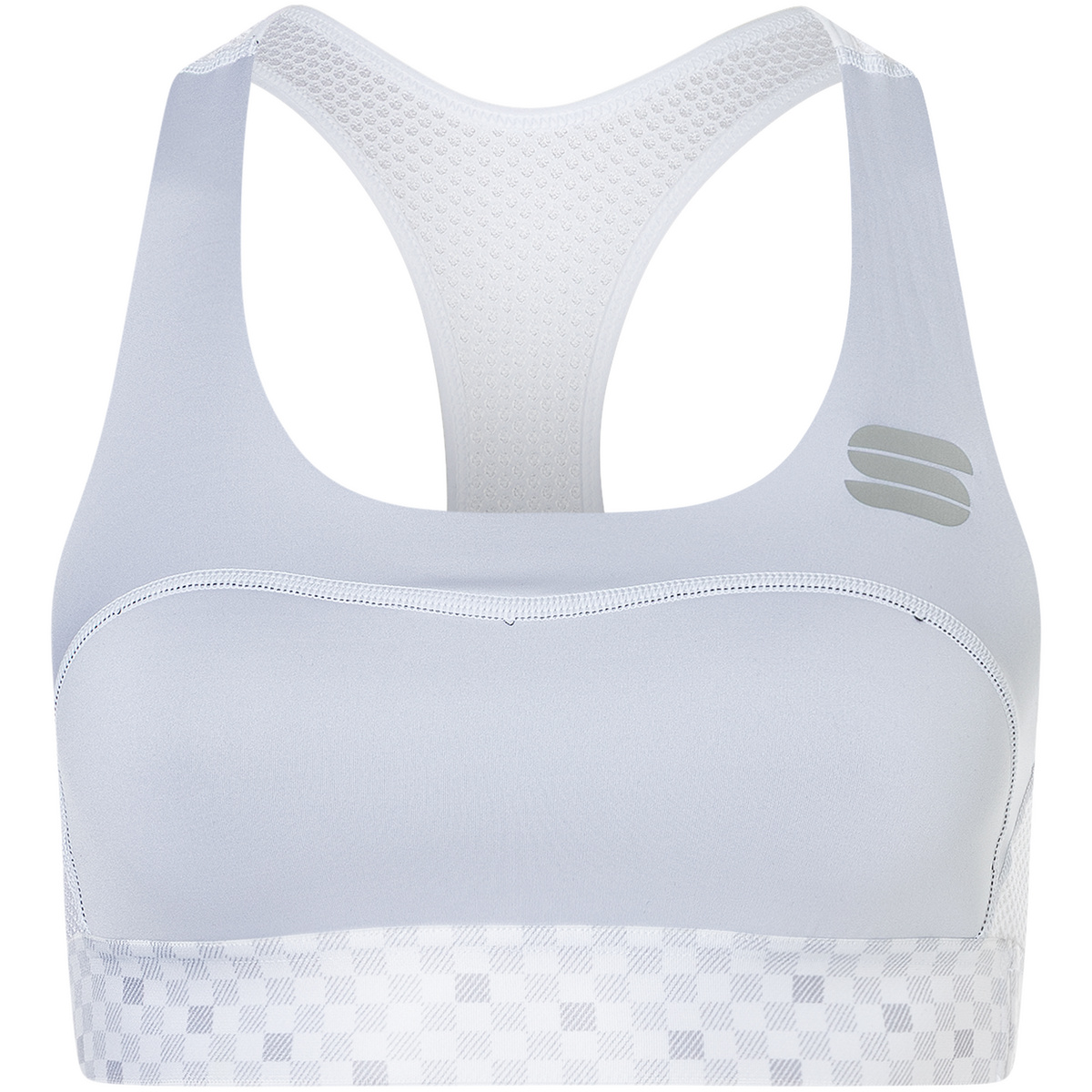 Sportful Femme Soutien-gorge de sport Pro (taille L, Blanc)