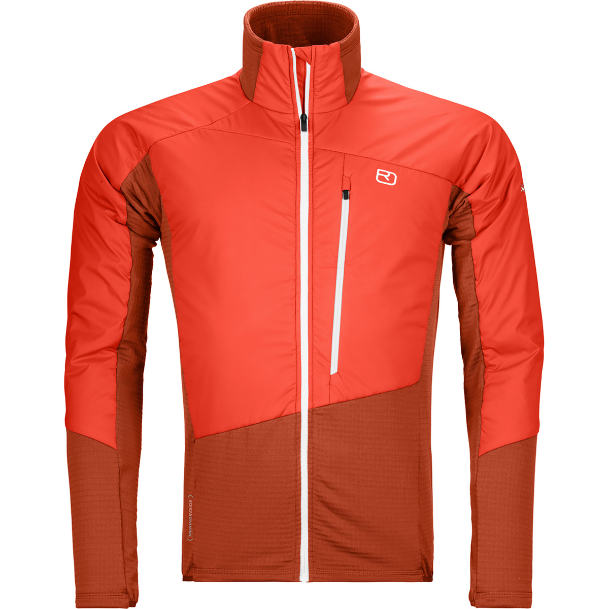 Ortovox Herren Westalpen Swisswool Hybrid Jacke (Größe M, rot)