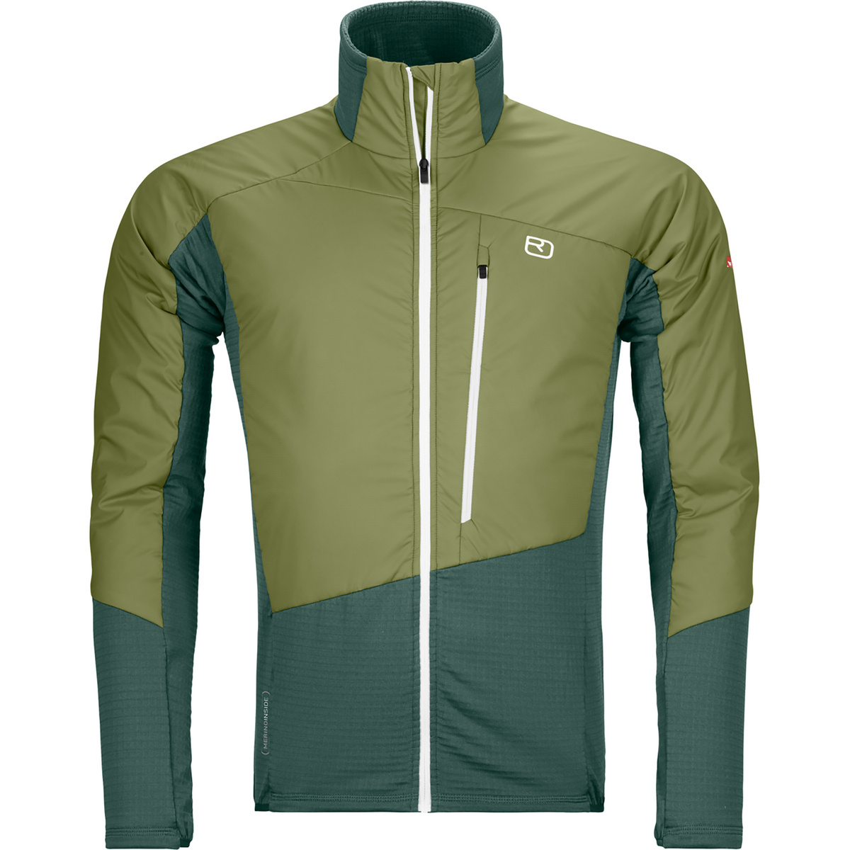 Ortovox Herren Westalpen Swisswool Hybrid Jacke (Größe L, gruen)