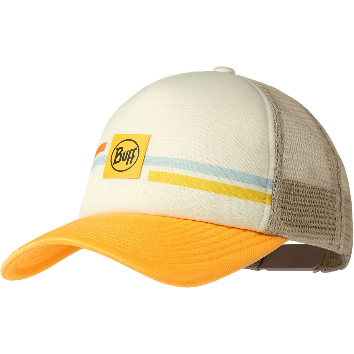 Buff Bambino Cappellino Trucker (Taglia ONE SIZE, Bianco)