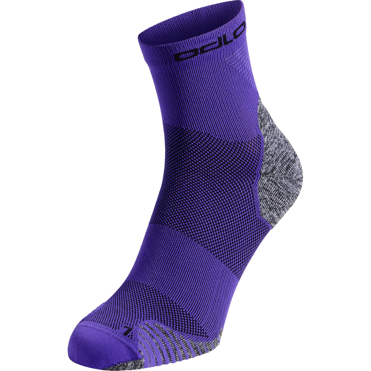 Odlo Quarter Ceramicool Socken (Größe 45 , lila)