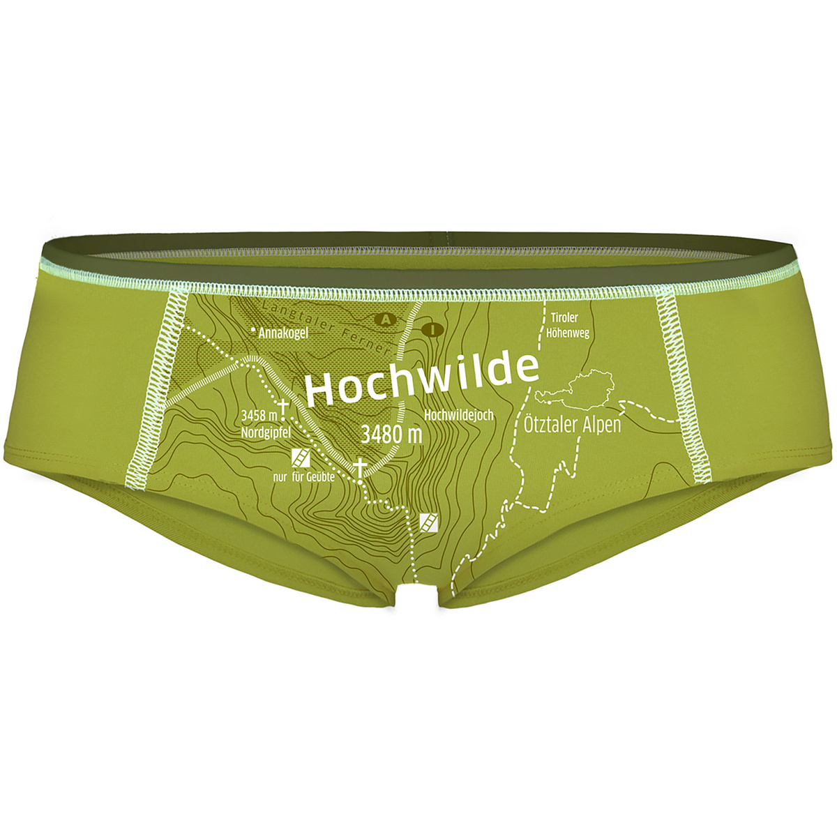 Ein schöner Fleck Erde Damen Hochwilde Unterhose (Größe S, gruen)
