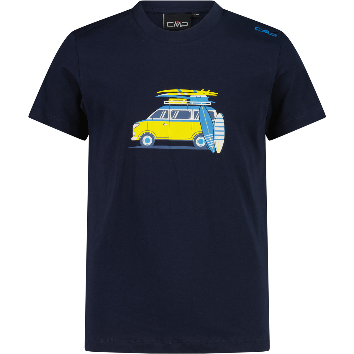 CMP Kinder Boys Jersey T-Shirt (Größe 152, blau)