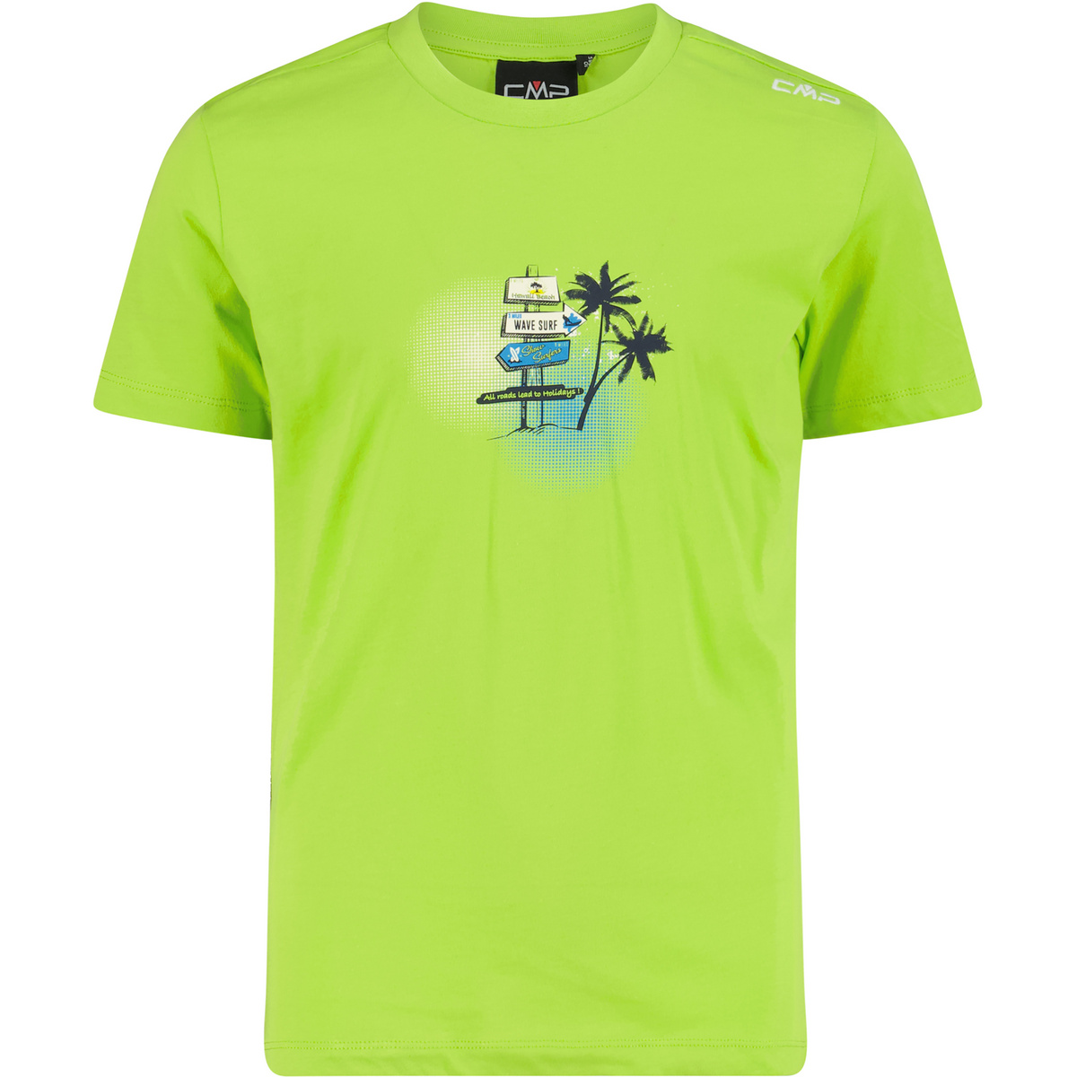 CMP Kinder Boys Jersey T-Shirt (Größe 116, gruen)