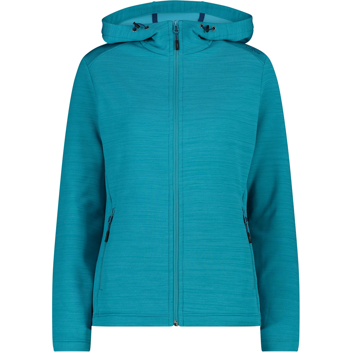 CMP Damen Hoodie Fleece Jacke (Größe M, blau)