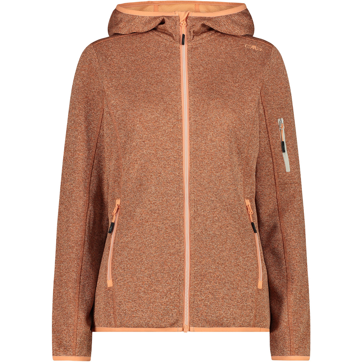 Image of CMP Damen Knitted Hoodie Jacke