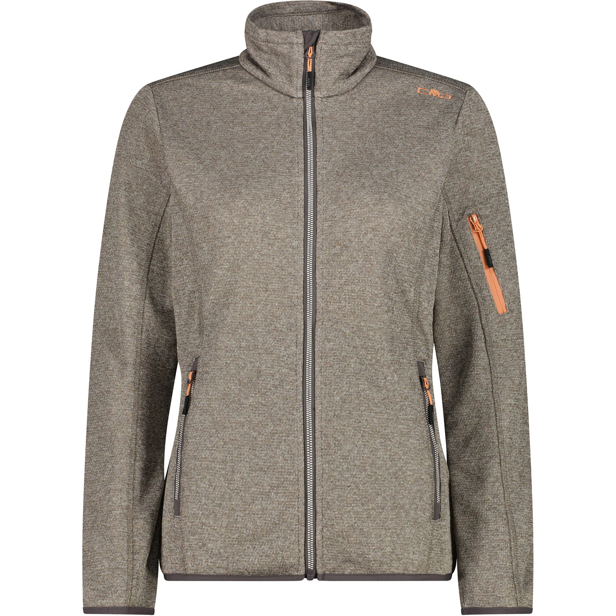 Image of CMP Damen Knitted Mesh Jacke