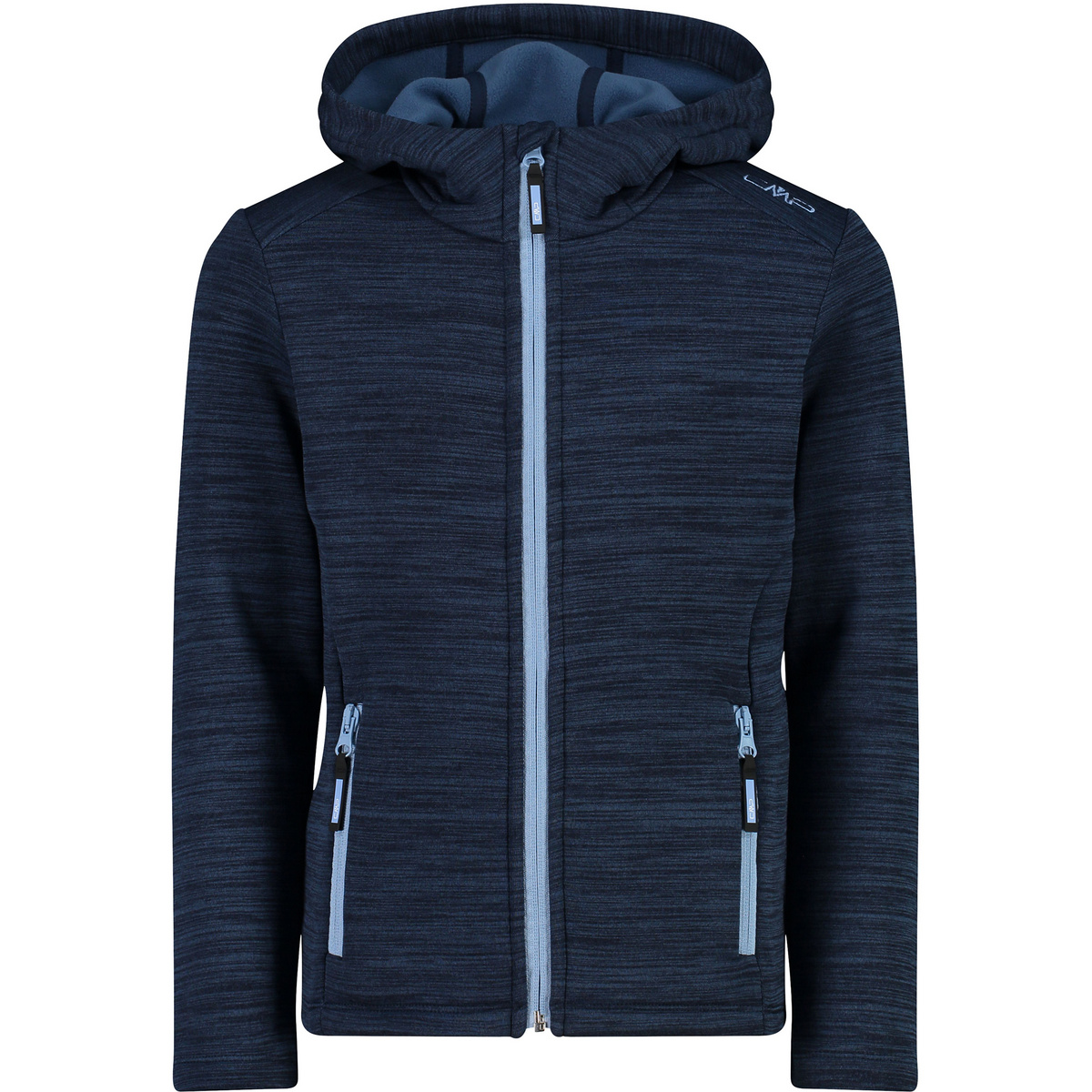 CMP Enfants Veste Girls Fix Hoodie (taille 152, Bleu)