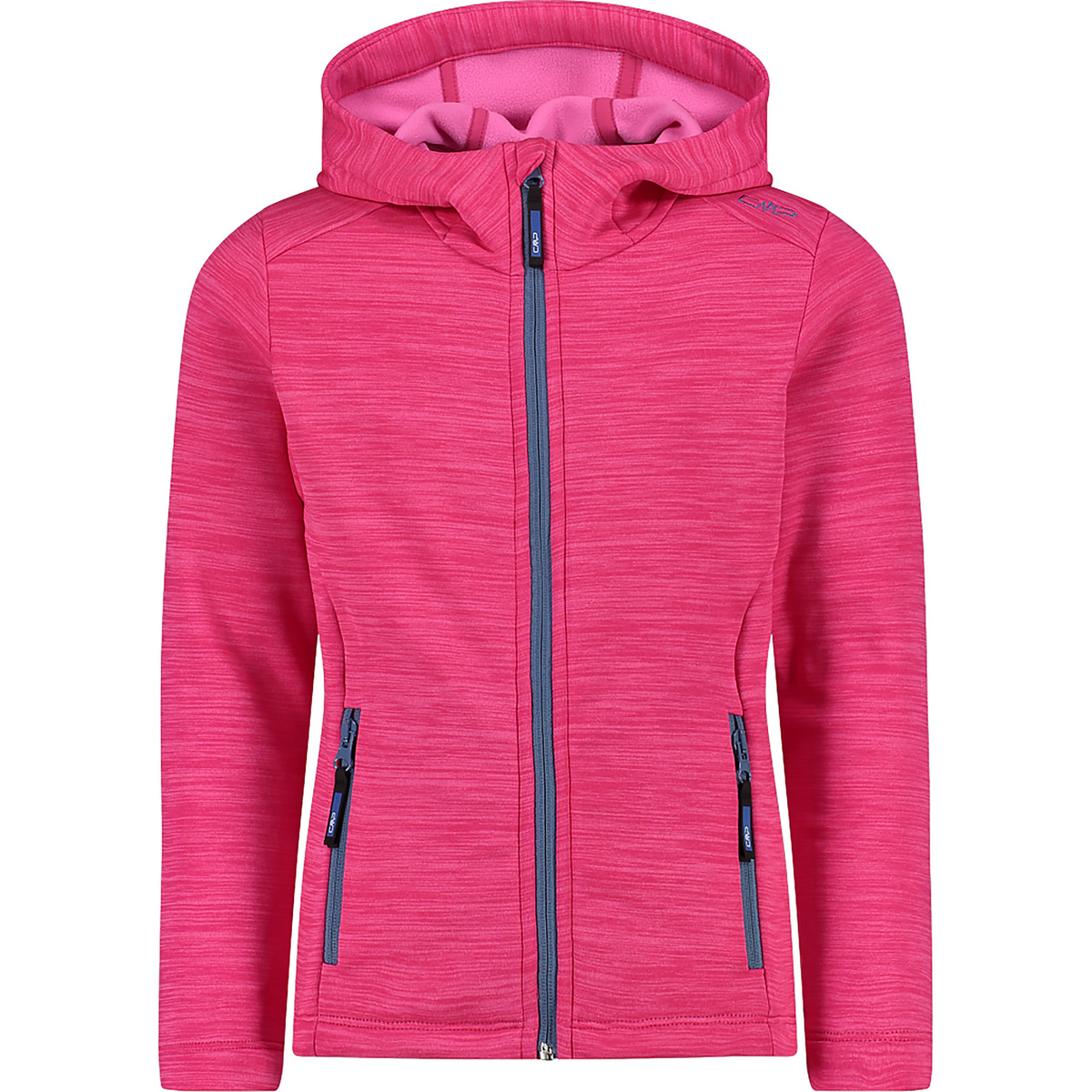 CMP Kinder Girls Fix Hoodie Jacke (Größe 164, pink)