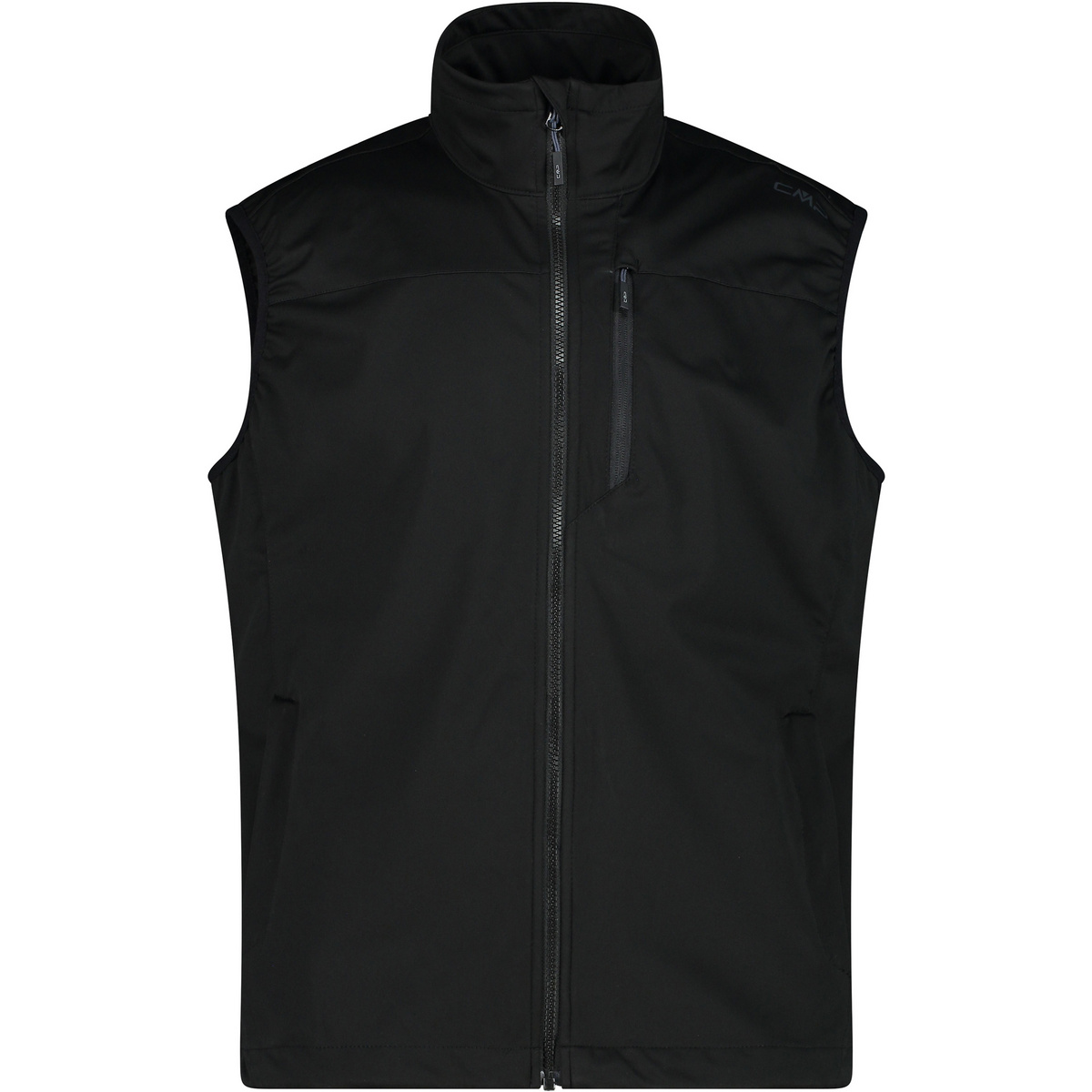 CMP Uomo Gilet softshell (Taglia S, Nero)