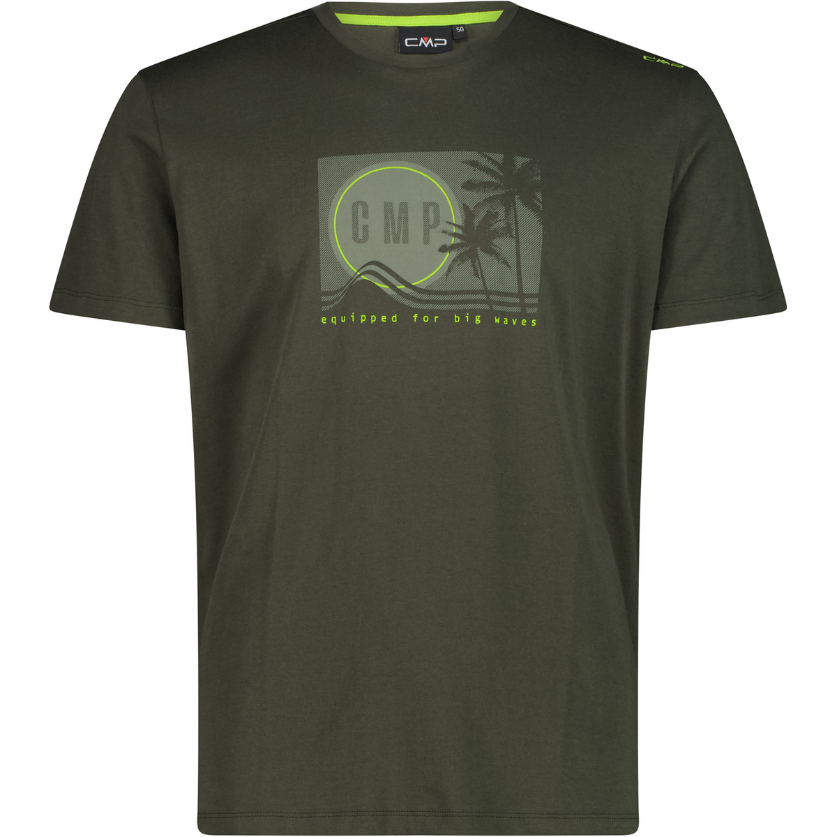 Image of CMP Herren Print T-Shirt