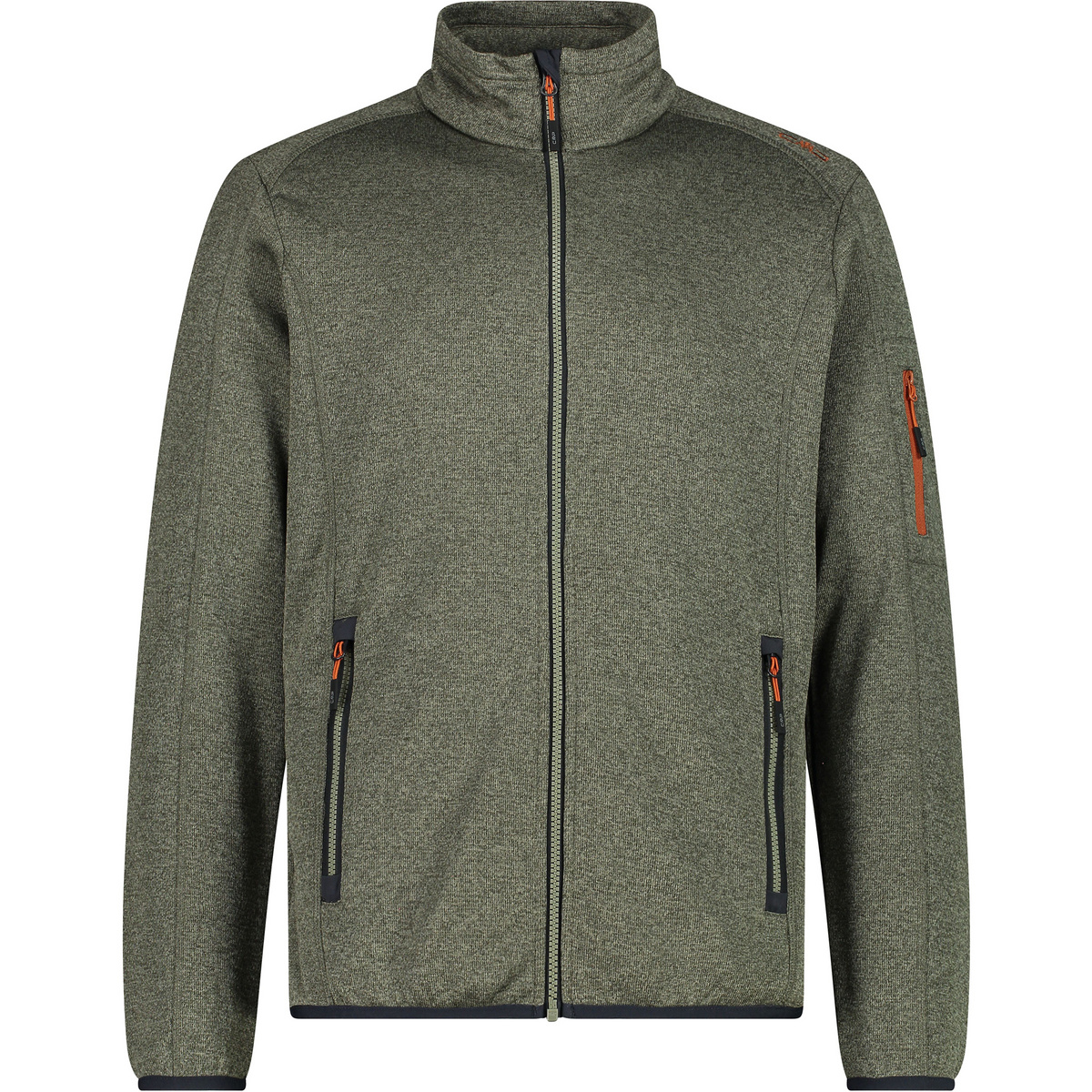 CMP Herren Knitted Fleece Jacke (Größe 5XL, beige)