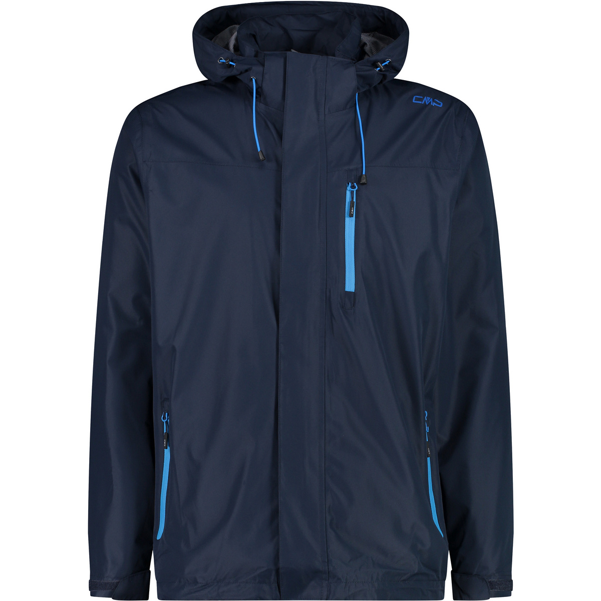 CMP Herren Ripstop Hoodie Jacke (Größe XL, blau)