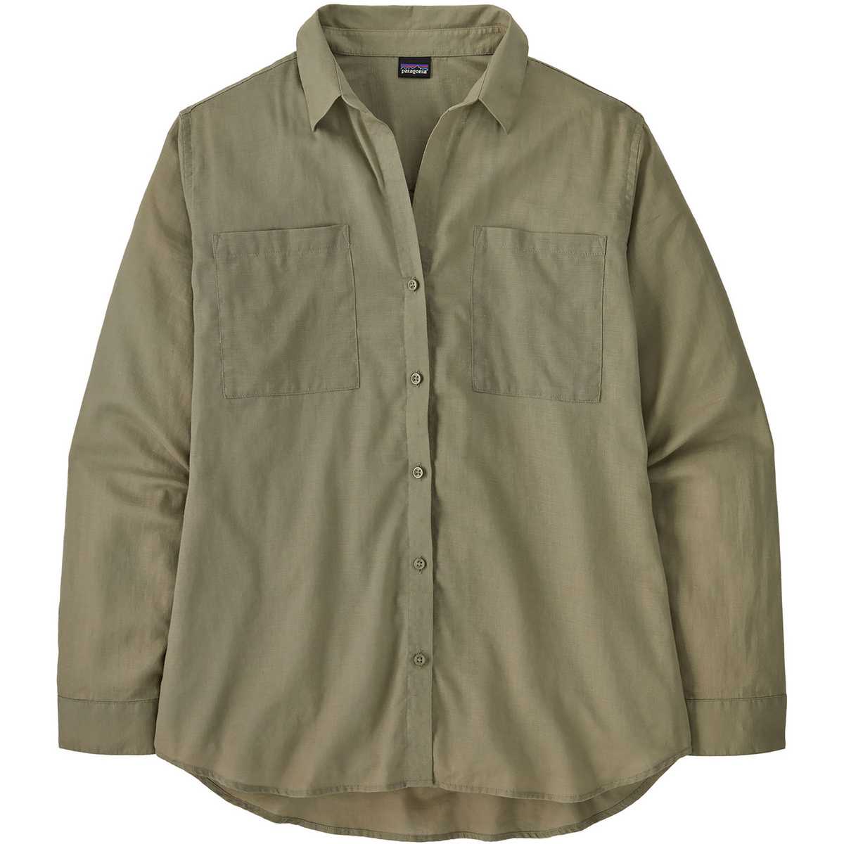 Patagonia Donna Camicia da donna Lightweight Buttondown (Taglia XS, Verde)